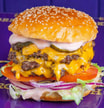Triple Smash Burger & Fries
